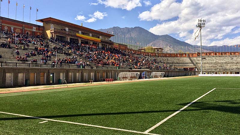 Estadio Changlimithang Selección de Bután