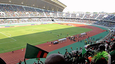 Estadio Levy Mwanawasa Futbol Zambia