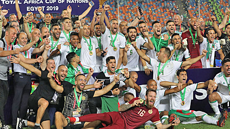 Argelia Campeón Copa Africana