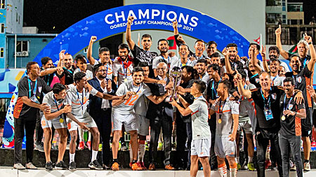 India Campeón del Campeonato SAFF 2021