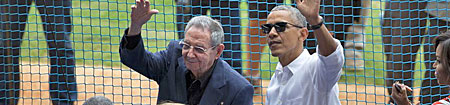 Beisbol Cubano | Visita de Barack Obama en Cuba con Raúl Castro