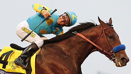 Jinete Mexicano Víctor Espinoza ganador de la Triple Corona