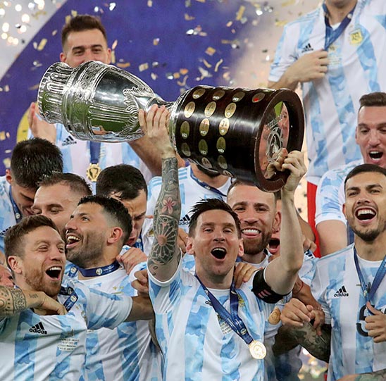 Copa de Campeones Conmebol-UEFA - Finalissima 2022 | Argentina clasificó a la Copa EuroAmericana por ser Campeón de la Copa América