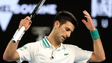 Novak Djokovic no participó en el Australia Open por no estar vacunado contra el virus