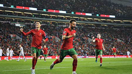 La Selección de Portugal clasifica al Mundial de Catar, al vencer 2 a 0 a Macedonia del Norte