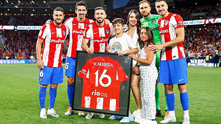 Héctor Herrera se despide de la afición y del Club Atlético de Madrid en España, ahora jugará en la MLS
