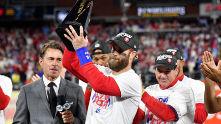 Apuestas MLB | Bryce Harper es el MVP de la Liga Nacional 2022