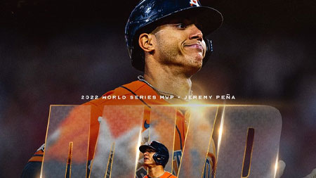 Apuestas MLB | Jeremy Peña es el MVP de la Serie Mundial 2022