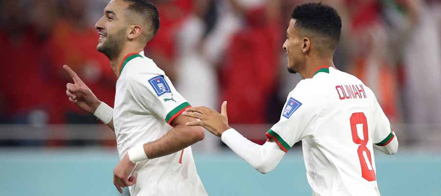 Apuestas Fútbol Mundial de Qatar 2022-  Marruecos vs España Octavos de Final