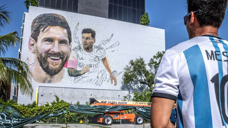 Pronósticos de la MLS | Inter de Miami prepara la bienvenida para Lio Messi con un mural