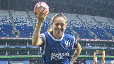 Pronósticos Liga MX Femenil | Aylin Aviléz de Rayadas ganó el Balón de Oro como la Mejor Jugadora Menor en el 2021-2022