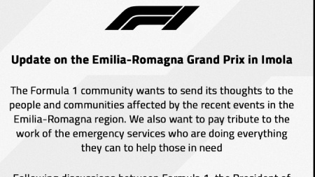 Apuestas de la Fórmula 1  GP Emilia Romaña cancelado por inundaciones