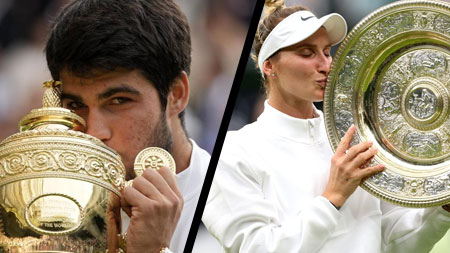 Apuestas Campeonato de Wimbledon - Carlos Alcaraz y Marketa Vondrousova los campeones del 2023