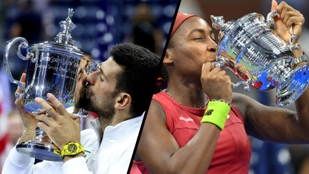 Apuestas US Open | Campeones del 2023 Novak Djokovich y Cori Gauff