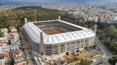 Apuestas Conference League - Estadio AEK en Atenas, Grecia, sede de la Final de la UEFA Conference League